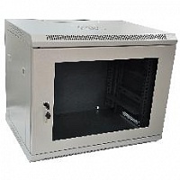 Телекоммуникационный шкаф 19" настенный 4U серый (WT-2042A-4U-600X450-F-G)